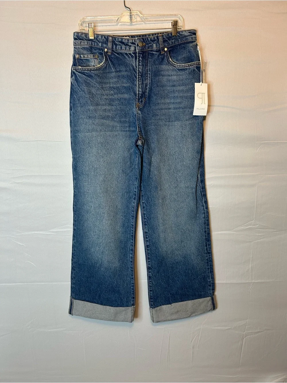 Pilcro Anthropologie Women’s 31P Jeans Cuffed New With Tags 027